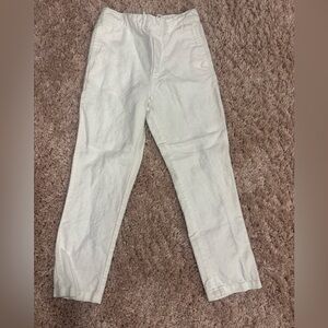 Boys white casual Janie & Jack pants